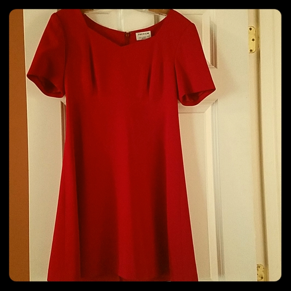 Red Preview dress
